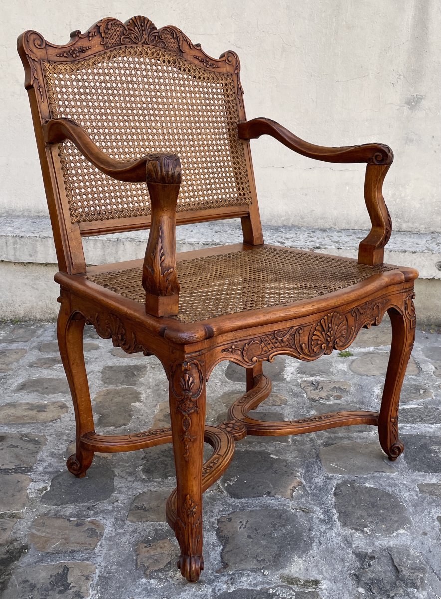 Suite Of 4 Regency Period Armchairs-photo-5