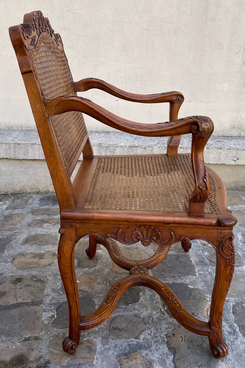 Suite Of 4 Regency Period Armchairs-photo-6
