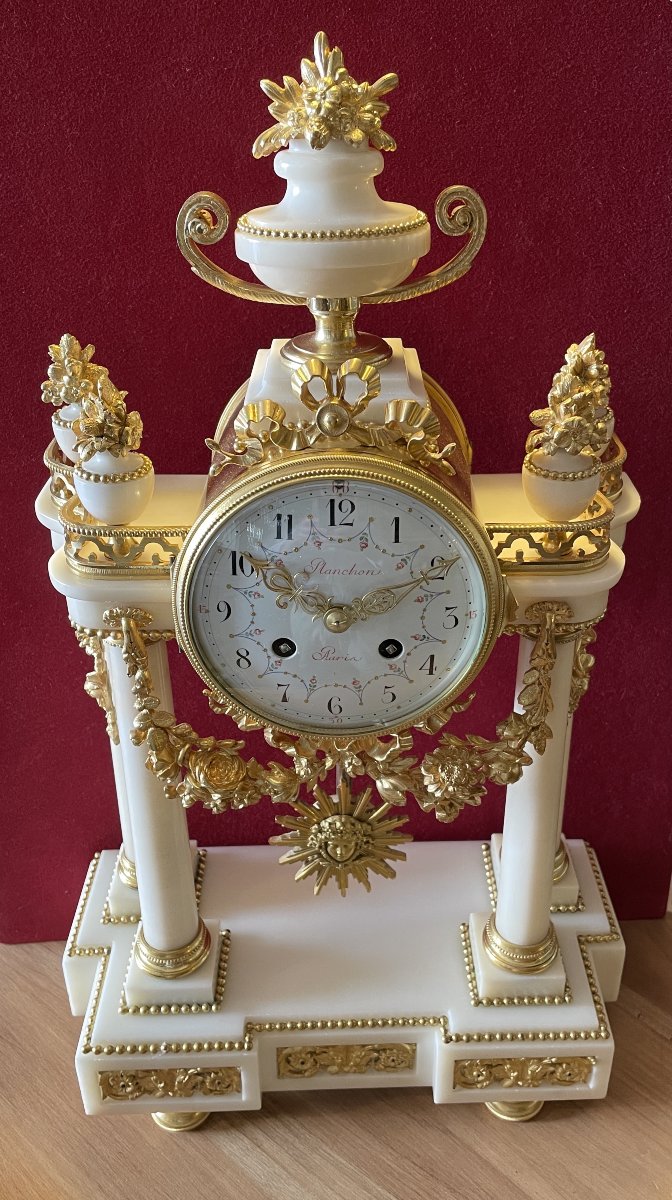 Louis XVI-style Clock By Planchon-photo-3