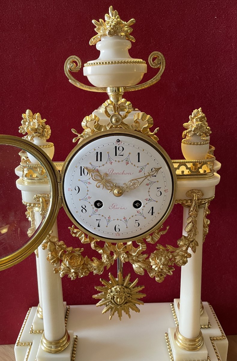 Louis XVI-style Clock By Planchon-photo-4