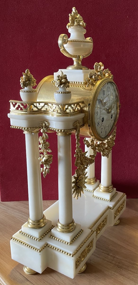 Louis XVI-style Clock By Planchon-photo-3