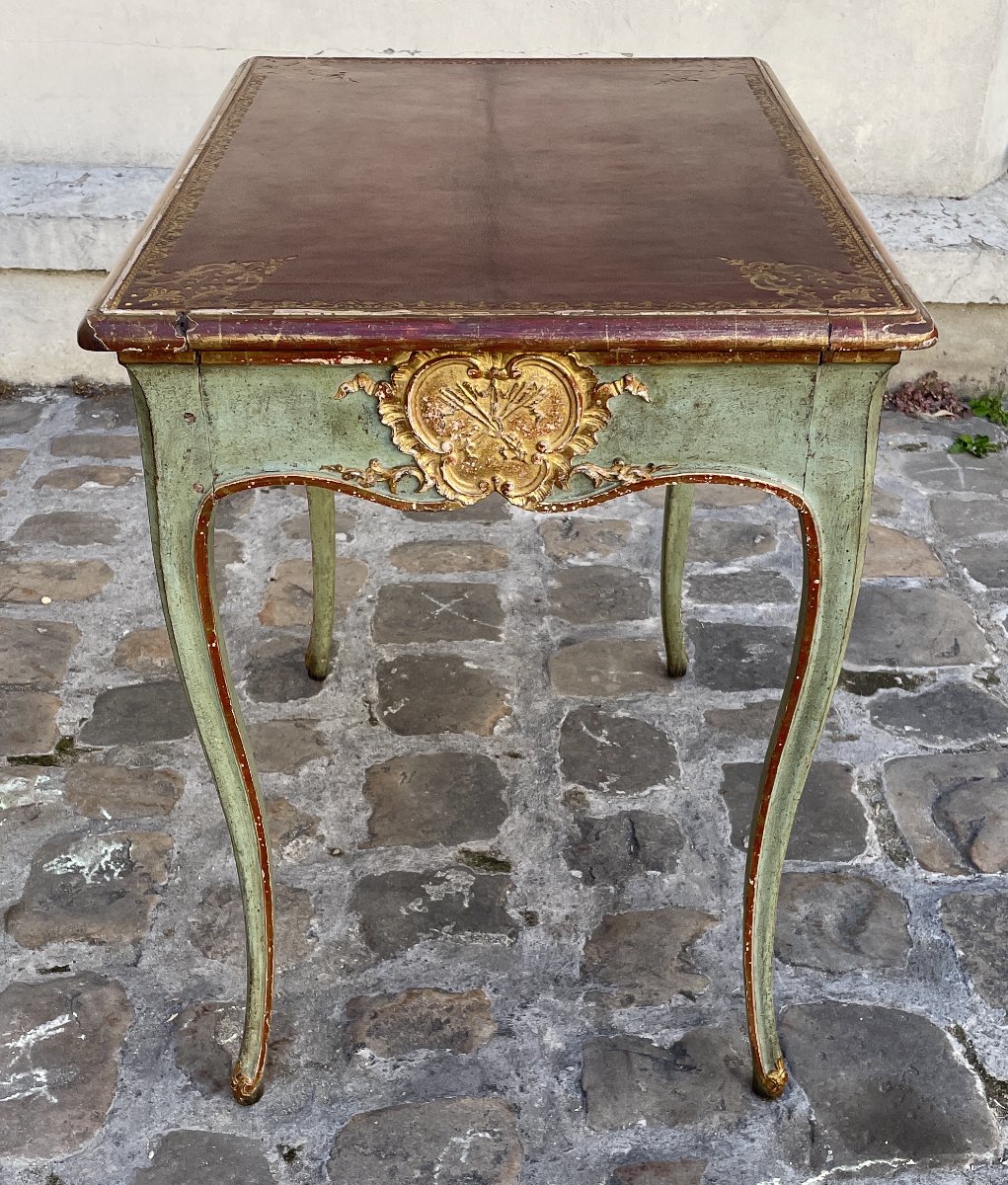 Table bureau à écrire Provençale d'époque Louis XV -photo-3