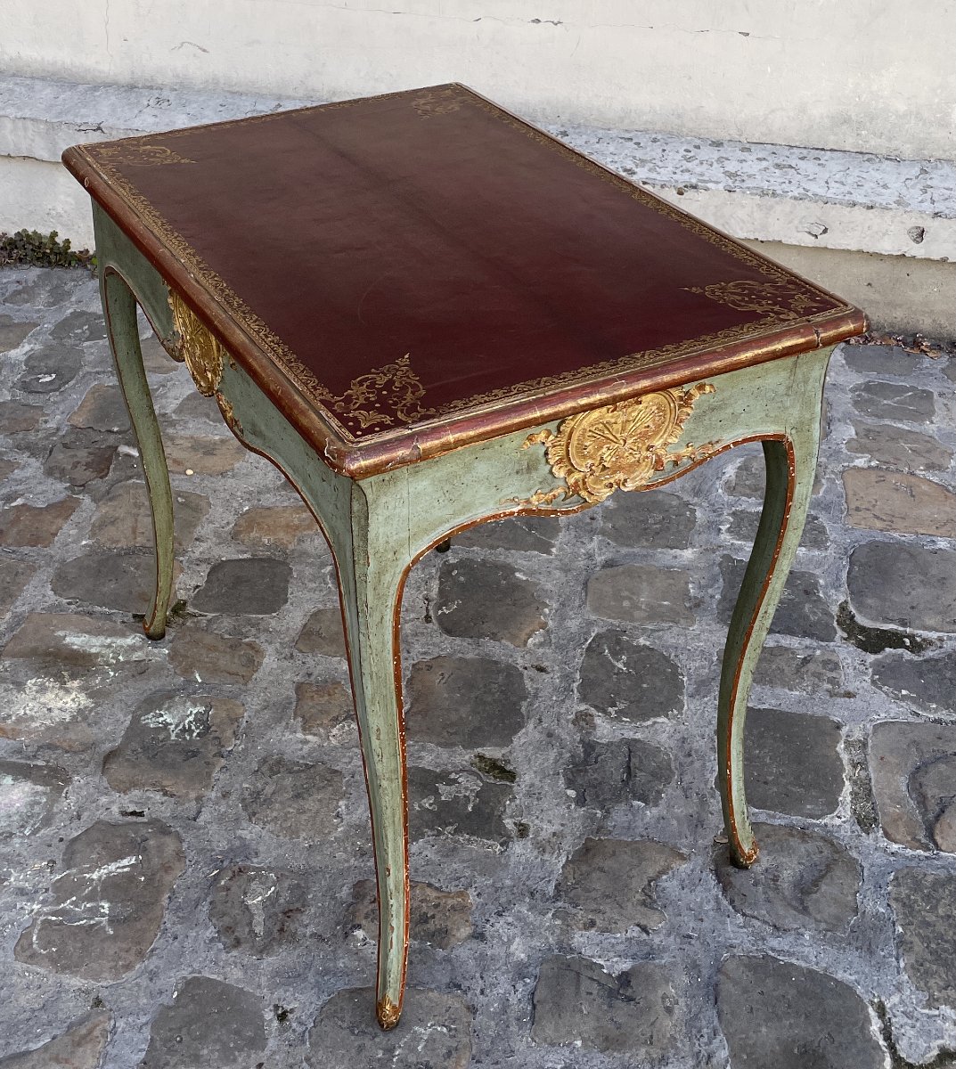Table bureau à écrire Provençale d'époque Louis XV -photo-5