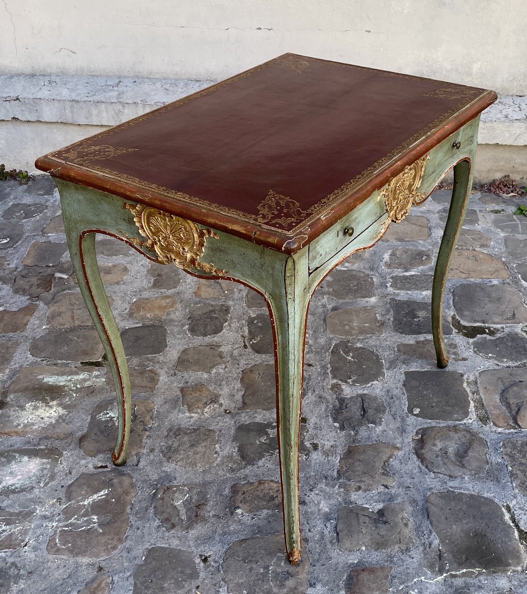 Table bureau à écrire Provençale d'époque Louis XV -photo-6