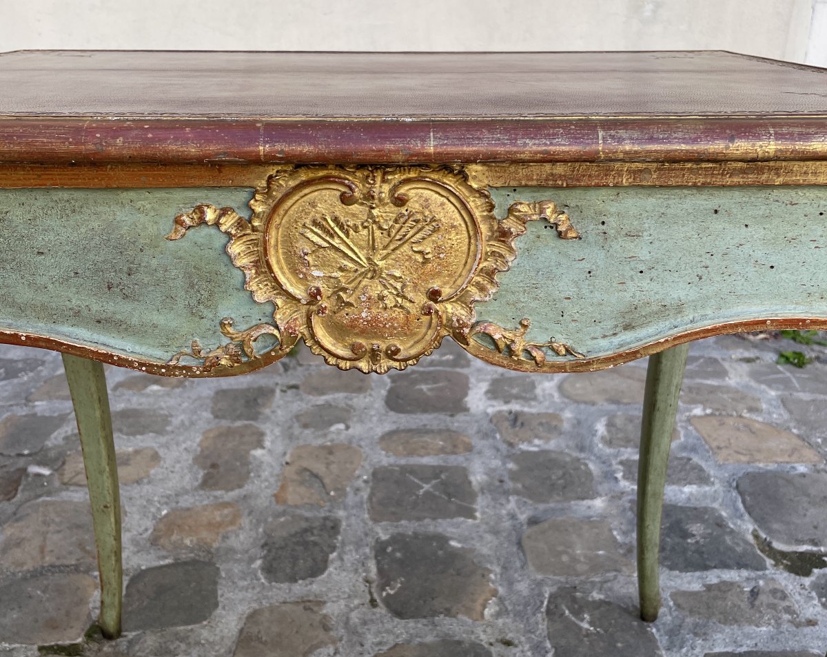 Table bureau à écrire Provençale d'époque Louis XV -photo-7