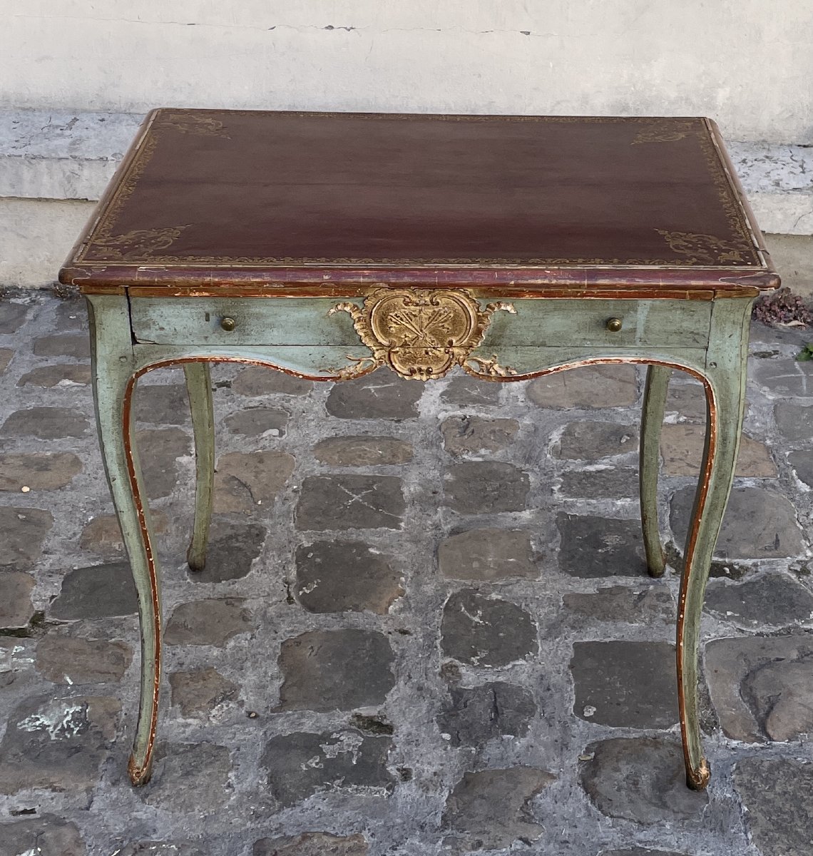 Table bureau à écrire Provençale d'époque Louis XV 