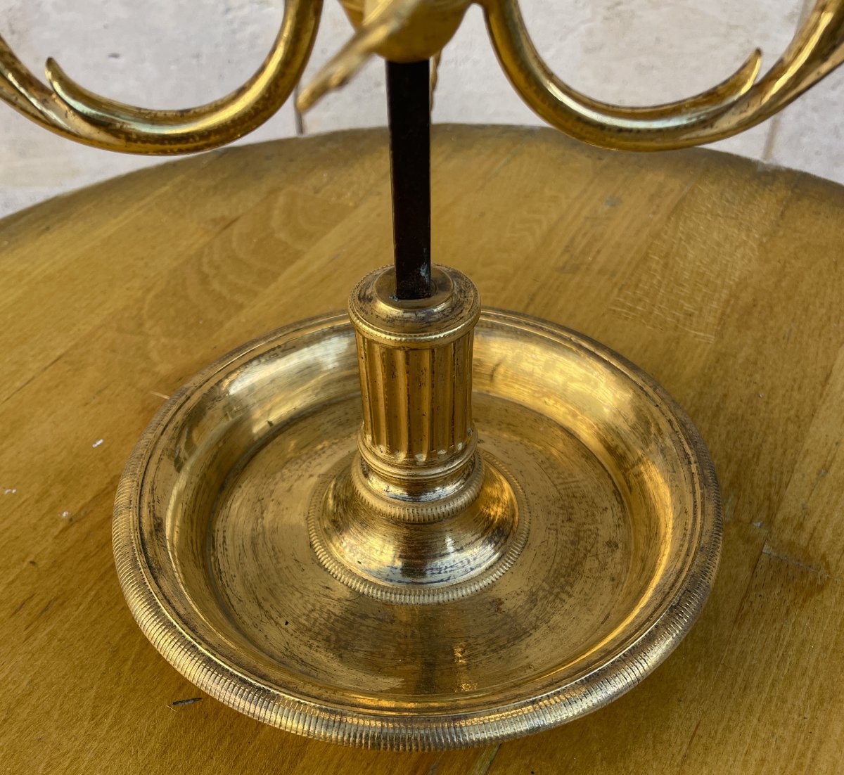 Lampe bouillotte d'époque Louis XVI-photo-2