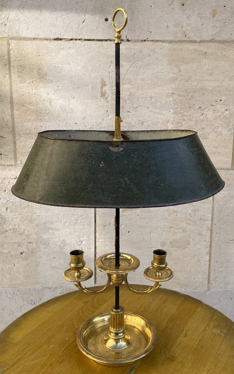 Lampe bouillotte d'époque Louis XVI-photo-3