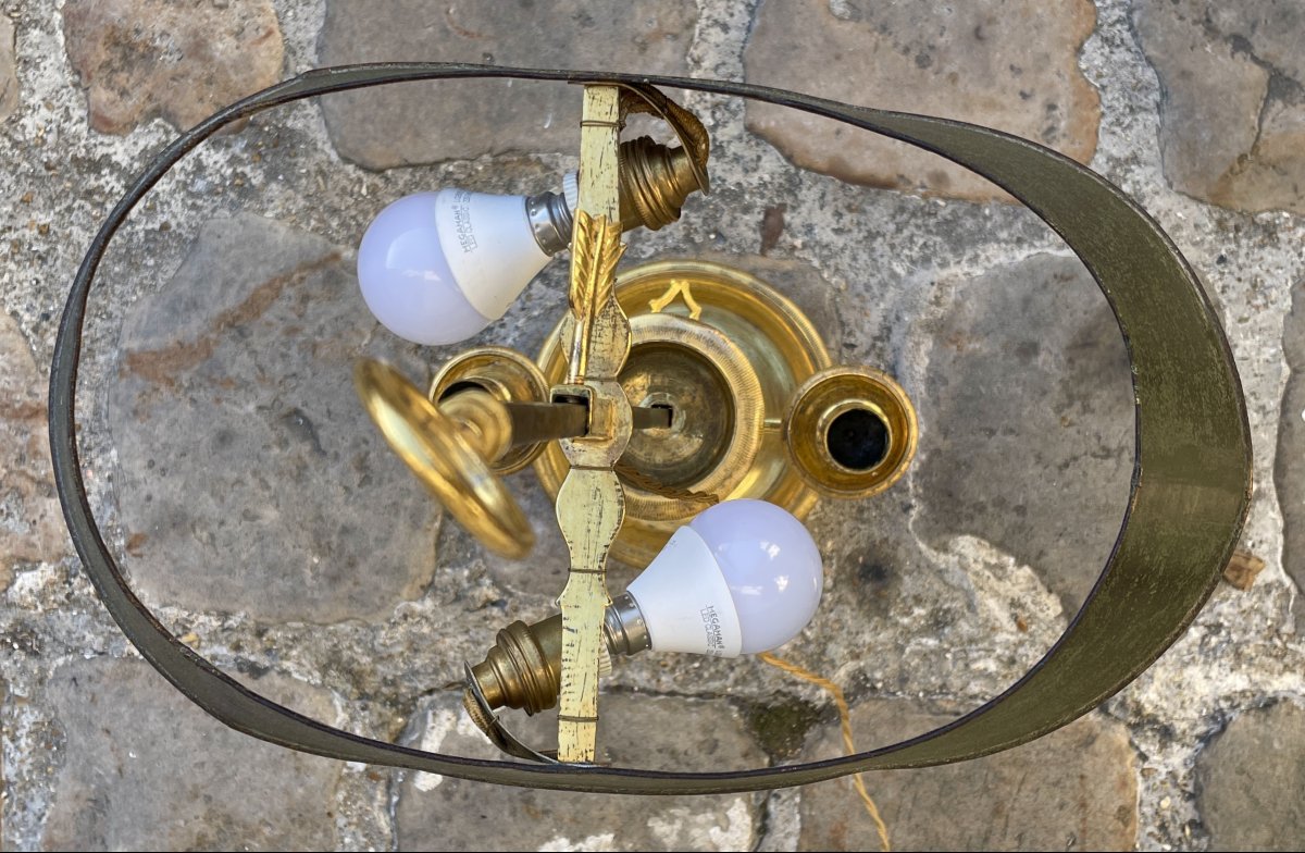 Lampe bouillotte d'époque Louis XVI-photo-6