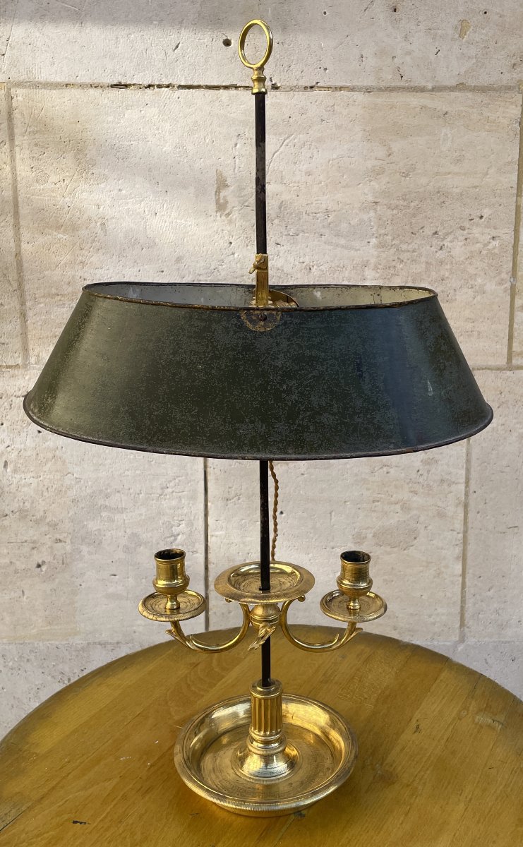 Lampe bouillotte d'époque Louis XVI