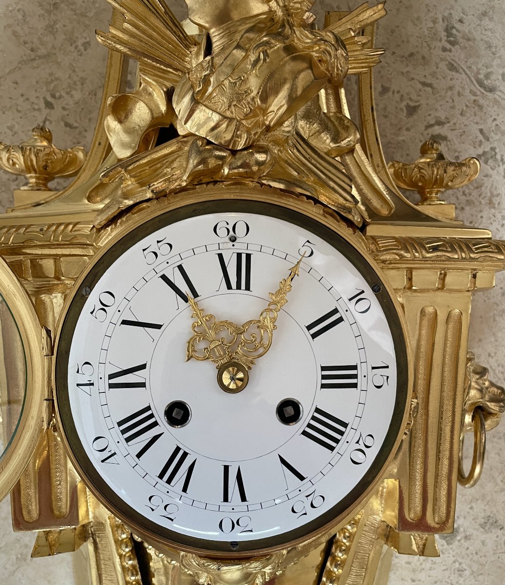 Louis XVI-style Gilded Bronze Plaque -photo-2