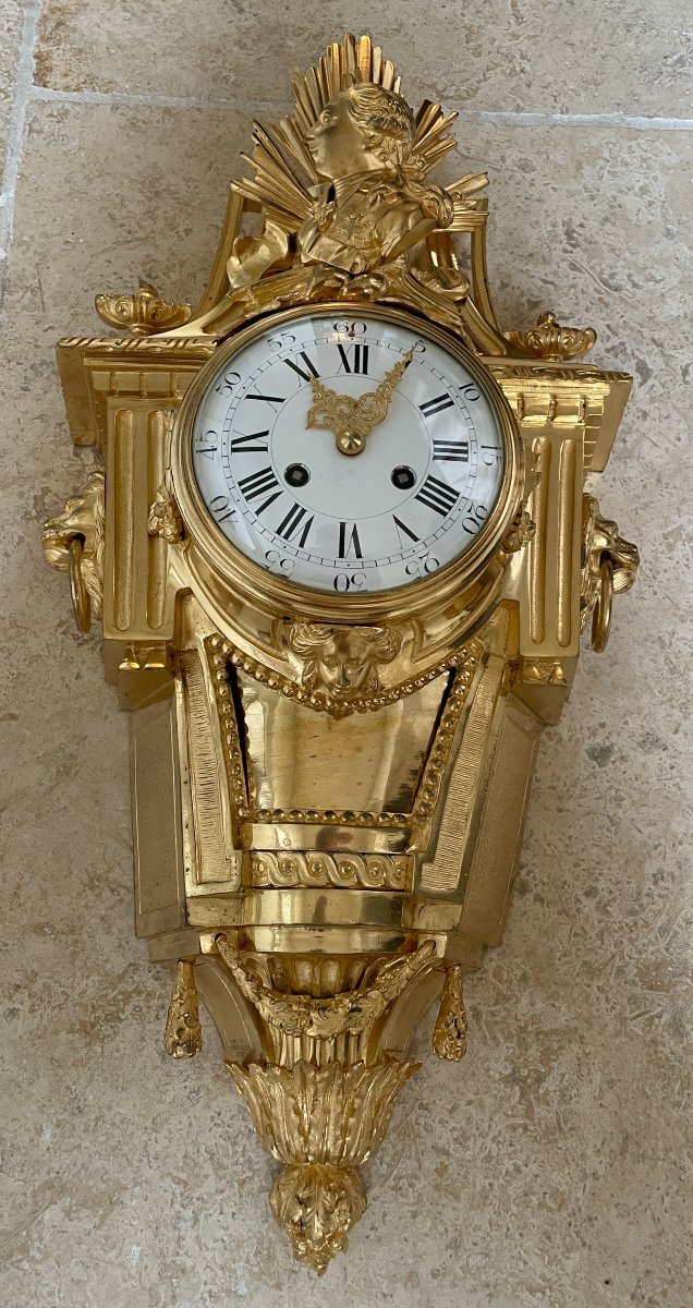 Louis XVI-style Gilded Bronze Plaque -photo-7