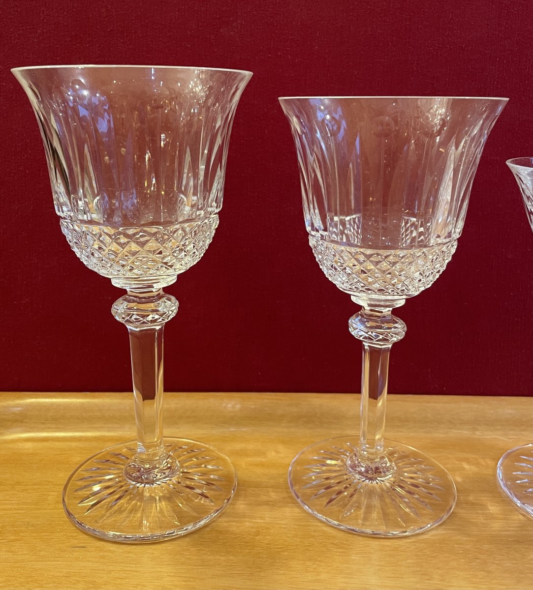 Saint-louis Crystal Glass Set. Tommy Model-photo-4