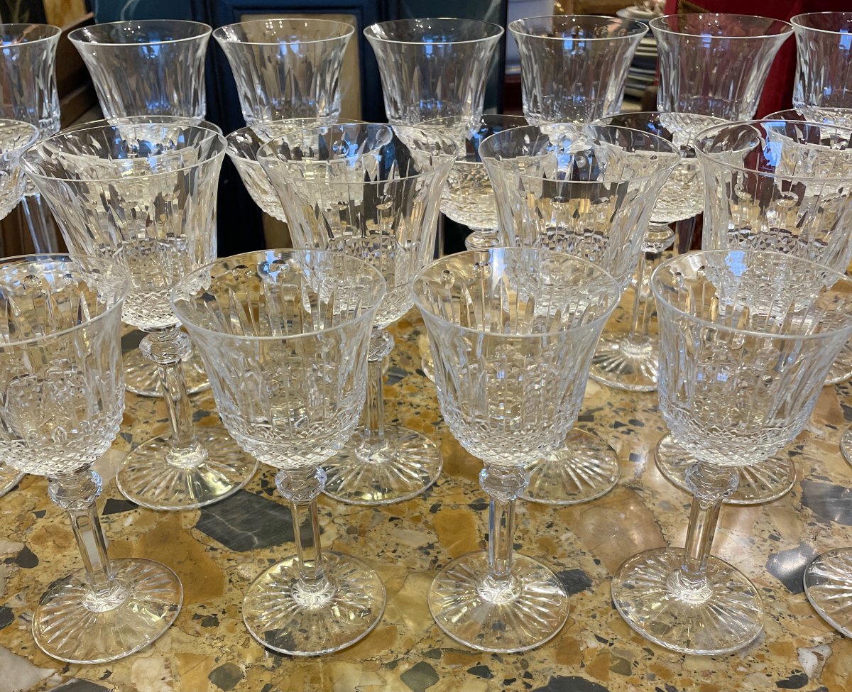Saint-louis Crystal Glass Set. Tommy Model