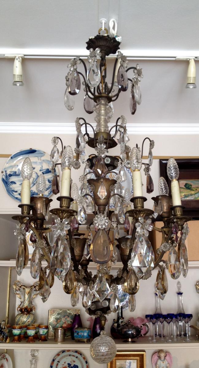 Louis XVI Crystal Chandelier 16 Lights