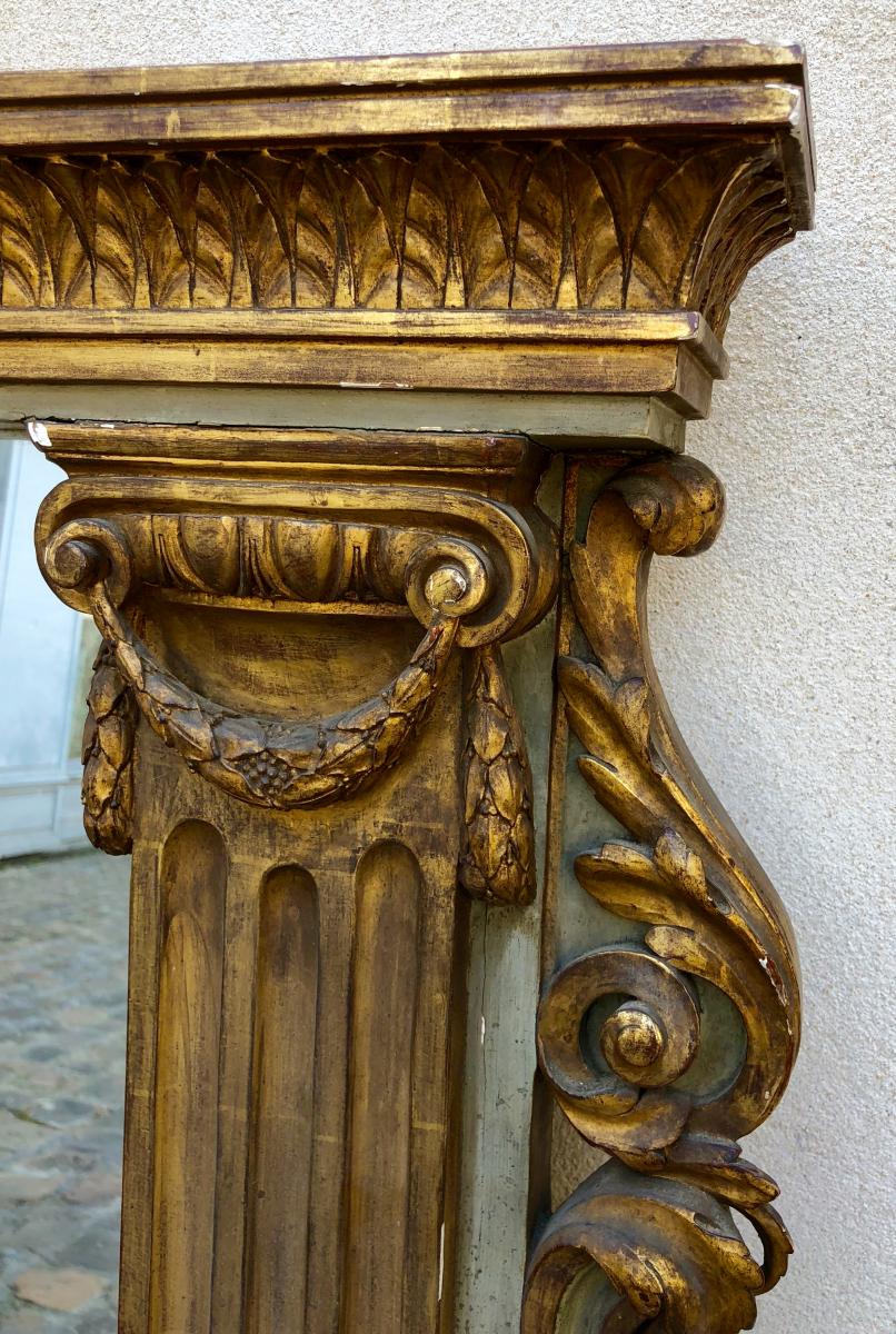 Mirror Trumeau Louis XVI-photo-5