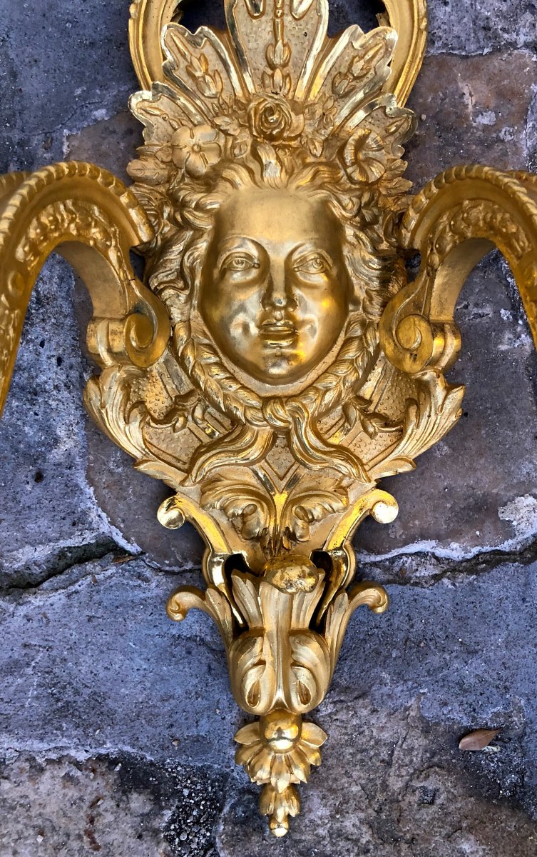 Pair Of Regency Sconces-photo-3