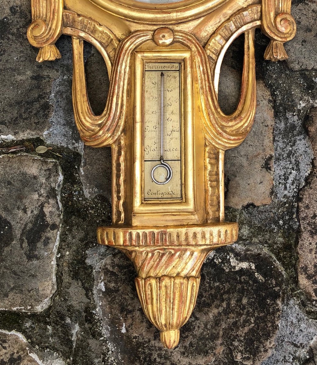 Dolphin Barometer, Louis XVI-photo-3