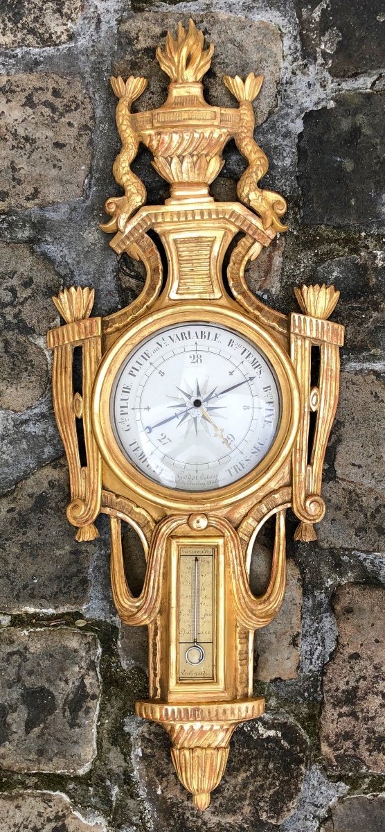 Dolphin Barometer, Louis XVI