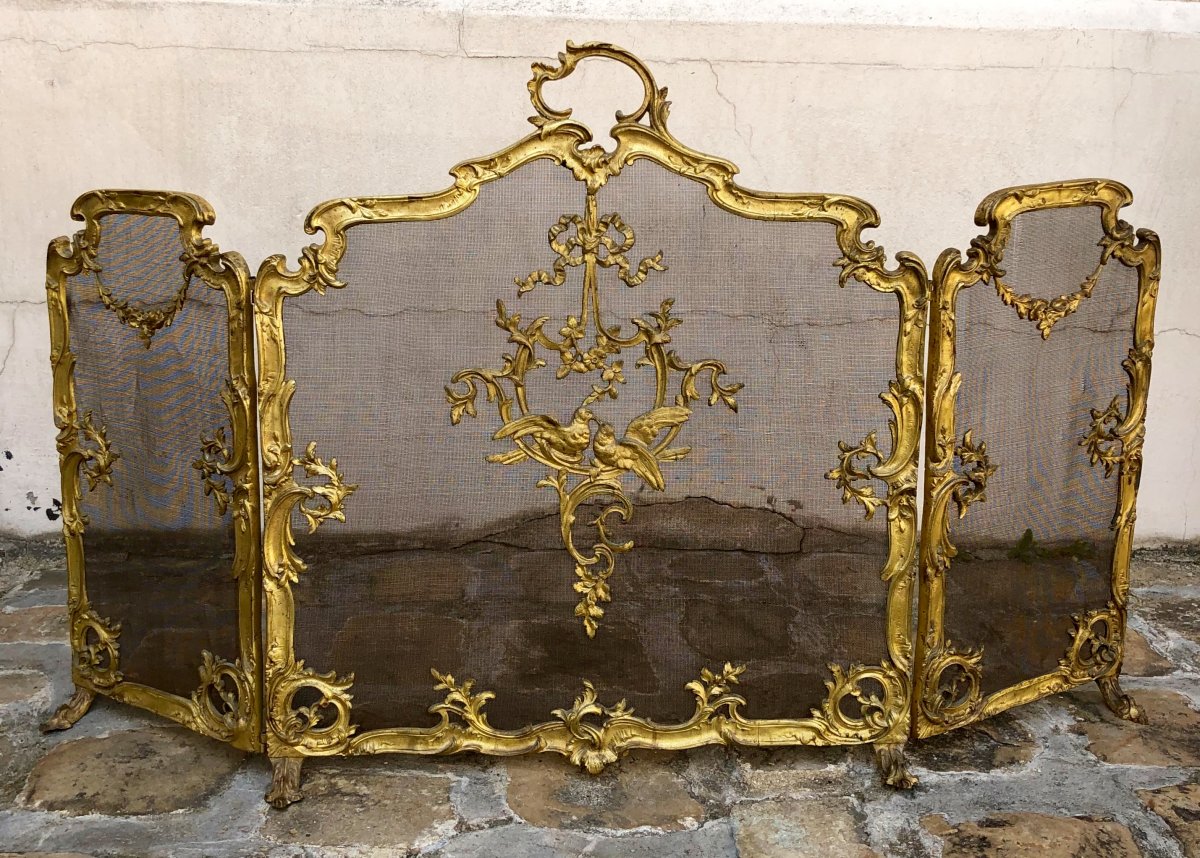 Pare Feu  Transition, en bronze 