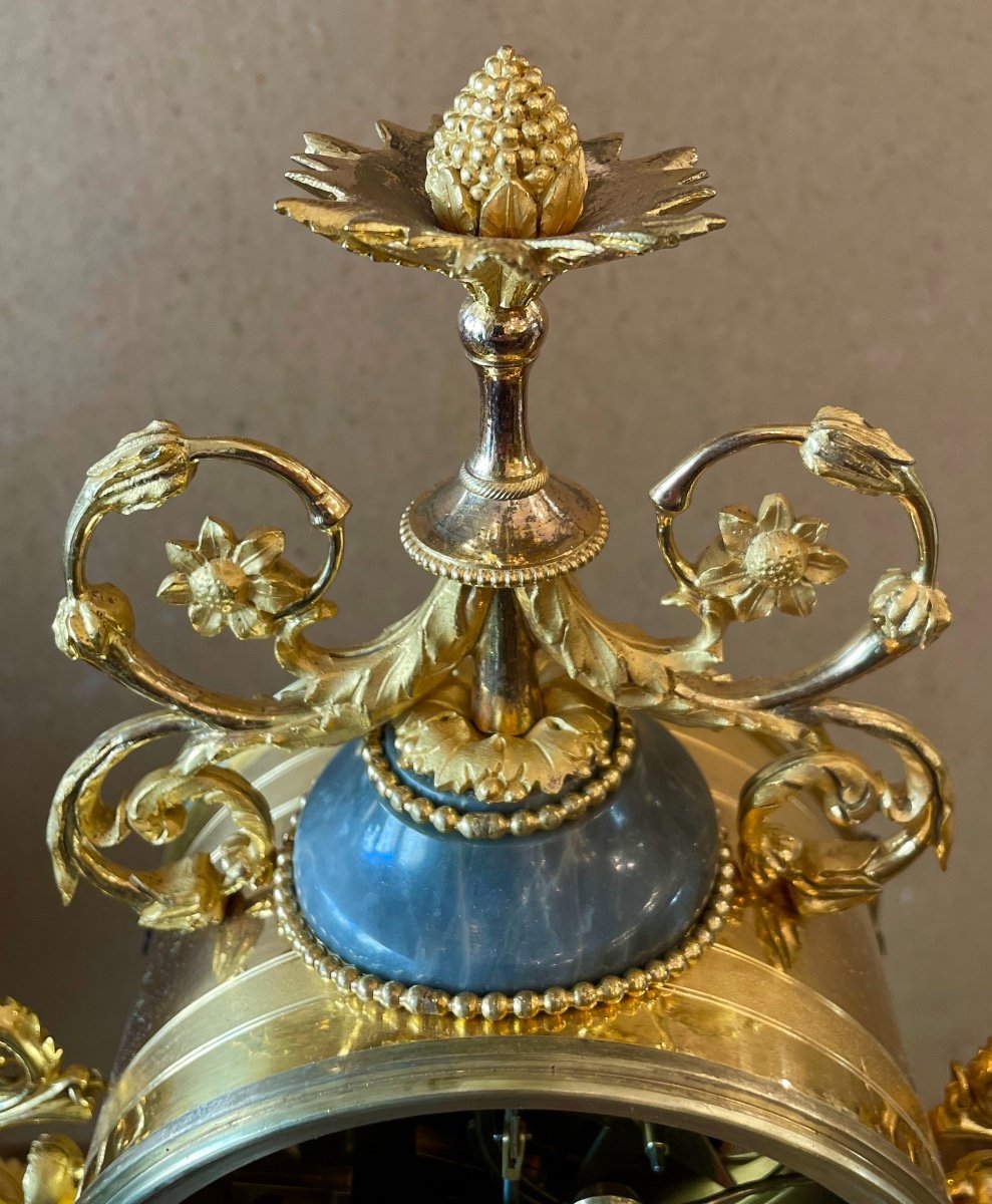 Portico Pendulum, Louis XVI Period-photo-8