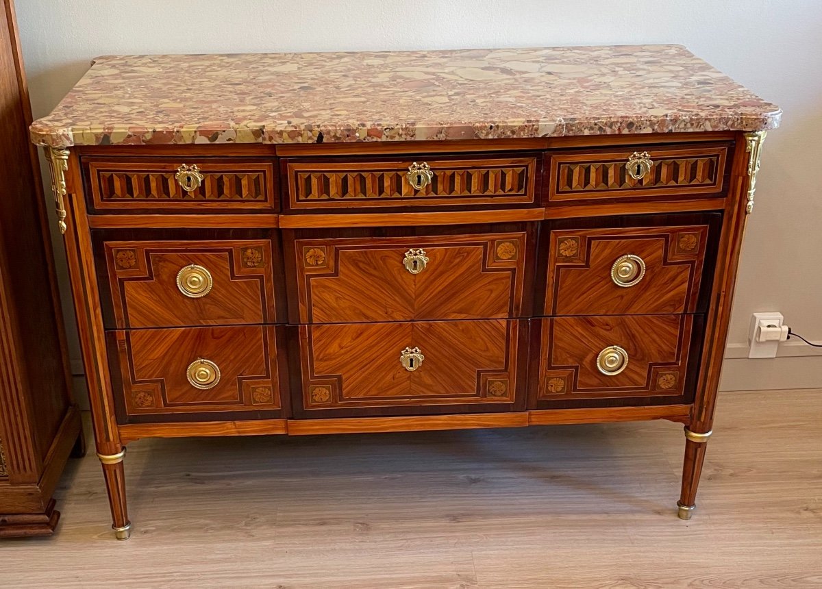 Commode d'époque Louis XVI-photo-2