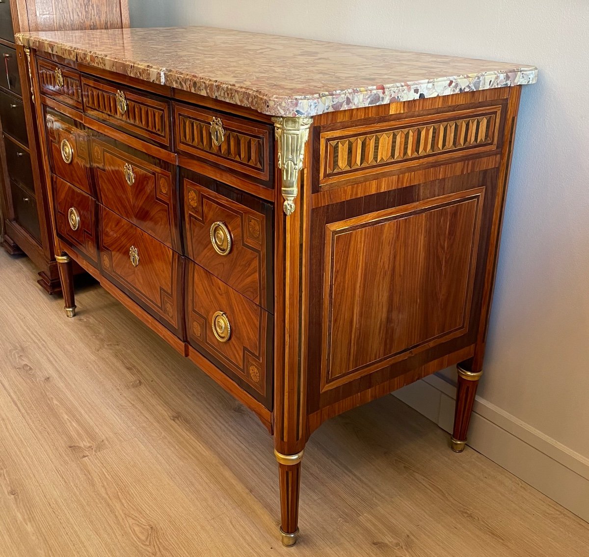 Commode d'époque Louis XVI-photo-4