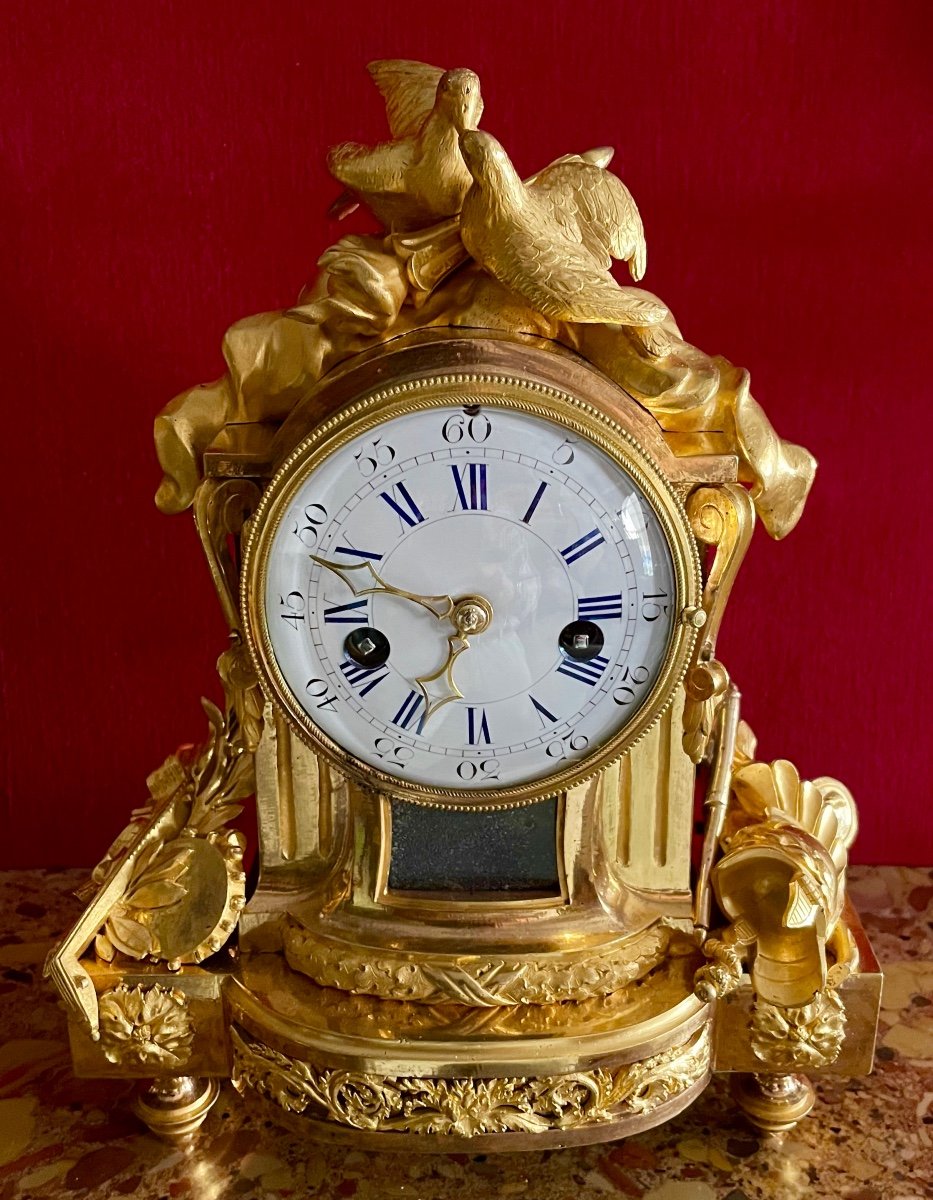 Louis XVI Period Clock, Signed Lepaute-photo-3