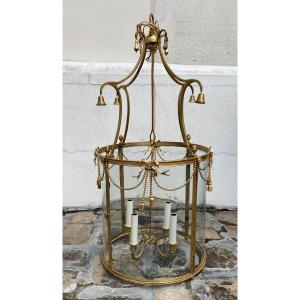 Louis XVI Lantern In Gilt Bronze