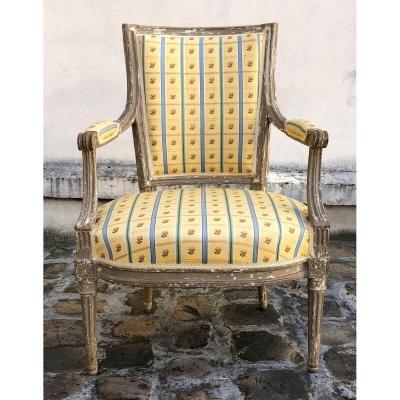 Louis XVI Cabriolet Armchair