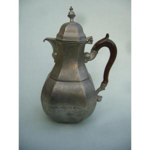 Pewter Coffee Pot - Netherlands 18th Century