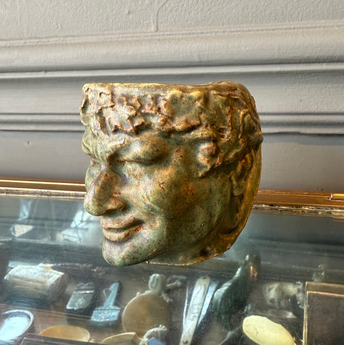 Eugene Lion - Tasse à Vin représentant Bacchus - 1900