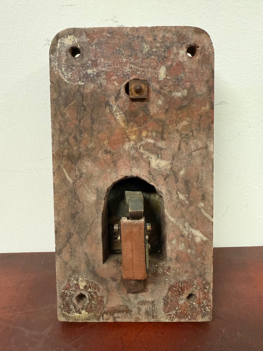 Napoleon III Bronze Lion Electric Property Doorbell -photo-1