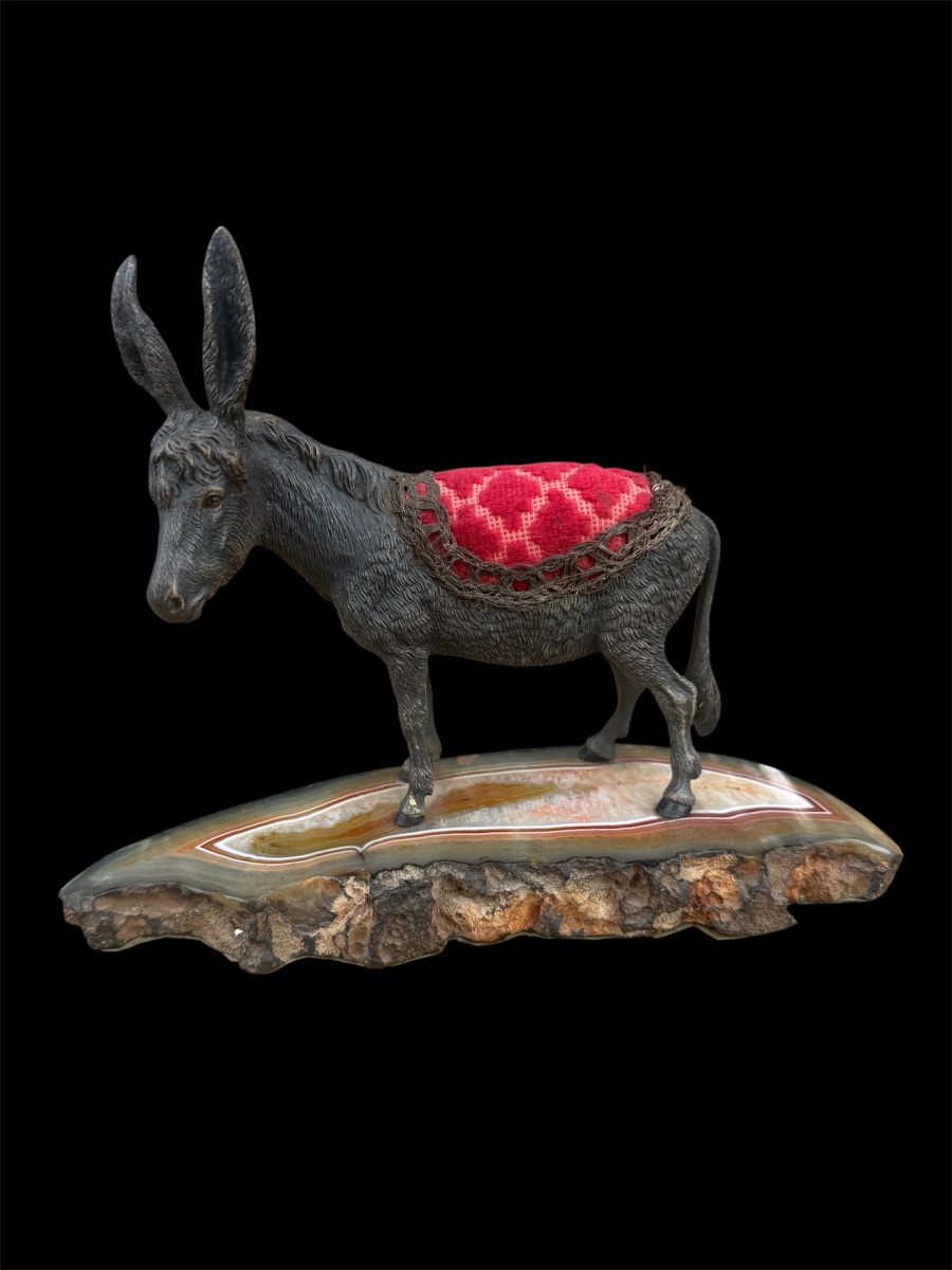 Bronze de Vienne - Âne - Pique Aiguille - XIXÈME 