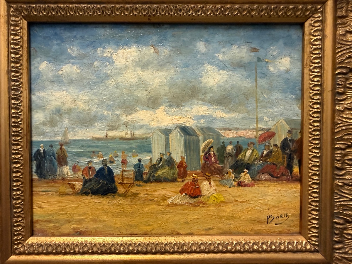 Pierre Saez - Tableau HSP - Scène de plage -photo-2