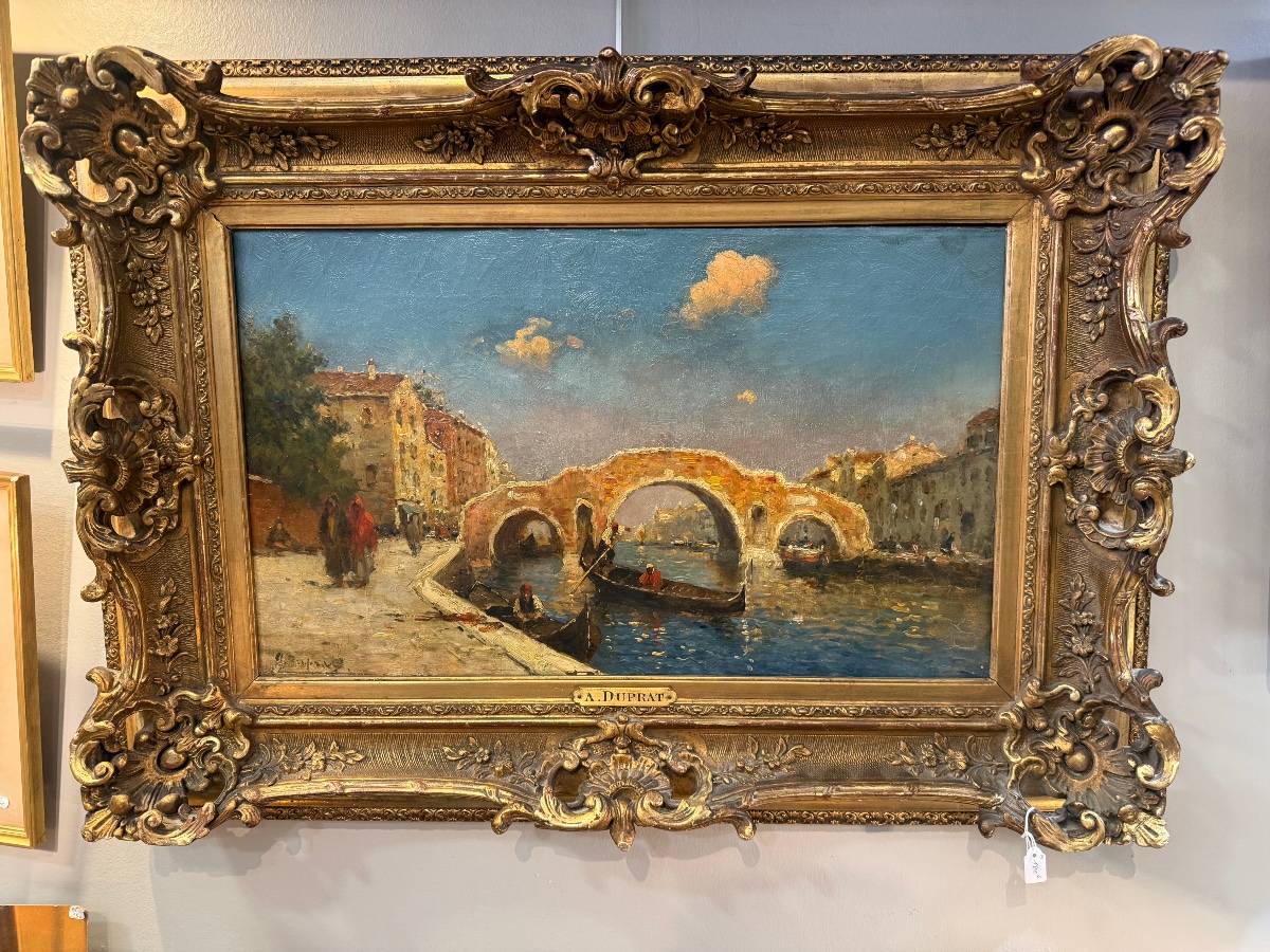 Albert Ferdinand Duprat (1882–1974) - Hst View Of Venice -photo-2
