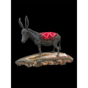 Vienna Bronze - Donkey - Needle-point - 19th Century