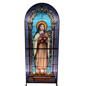 Vitrail Sainte Thérèse De L’enfant Jesus