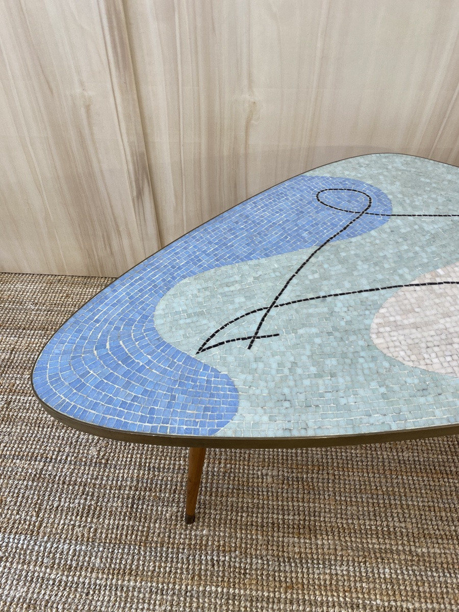 Table en mosaïque de Berthold Müller-photo-3