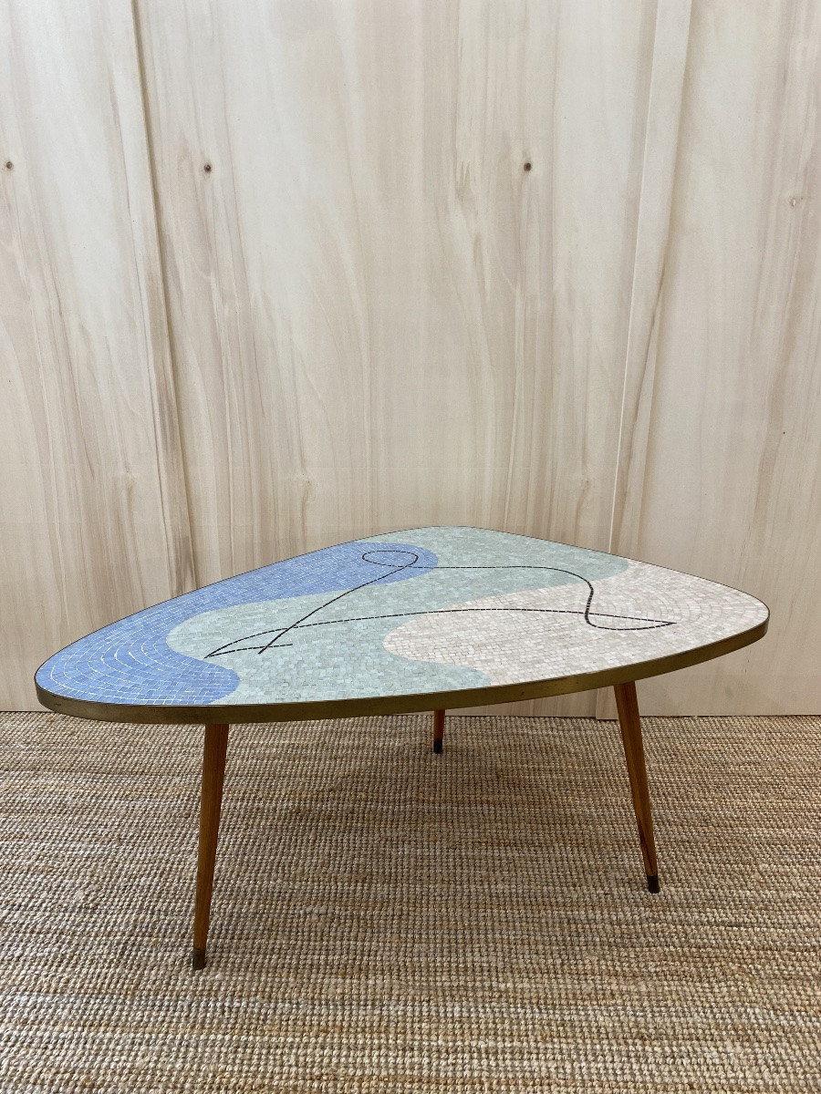 Table en mosaïque de Berthold Müller-photo-4