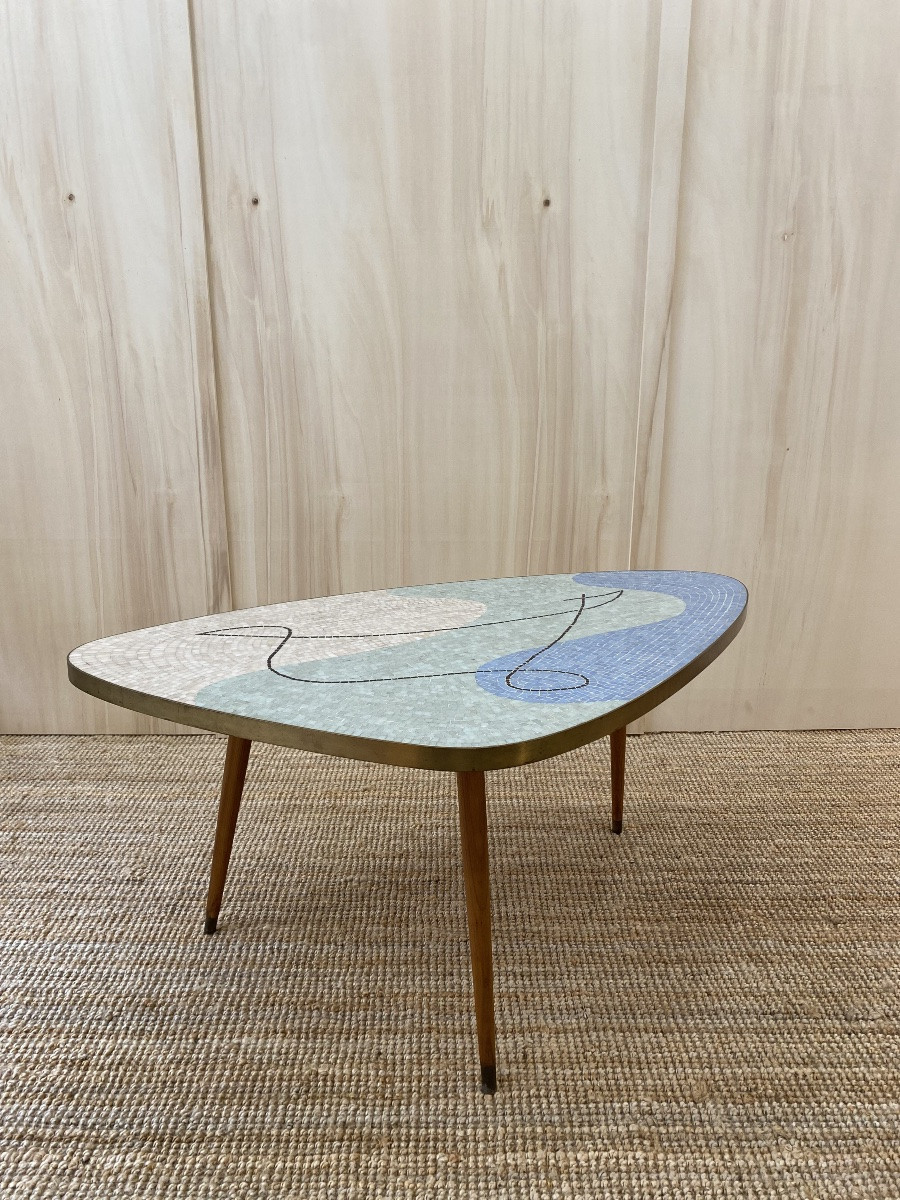 Table en mosaïque de Berthold Müller-photo-2