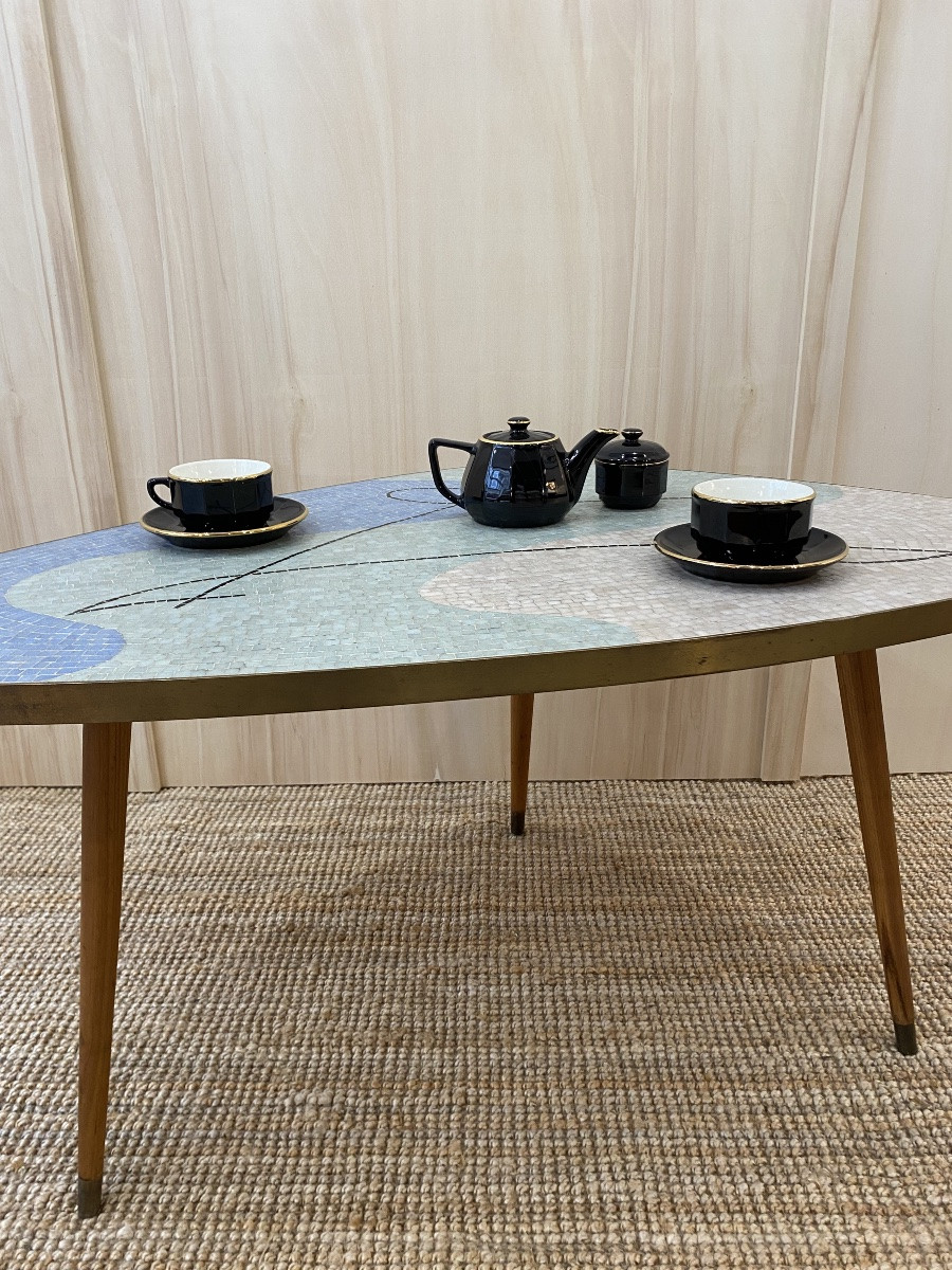 Table en mosaïque de Berthold Müller-photo-3