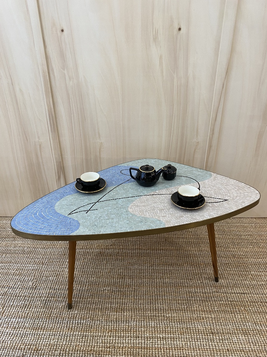 Table en mosaïque de Berthold Müller-photo-4