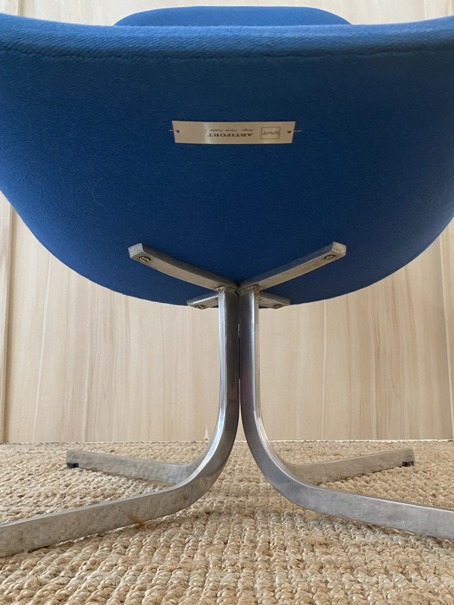 Fauteuil F551 "Big Tulip", P. Paulin pour Artifort-photo-3