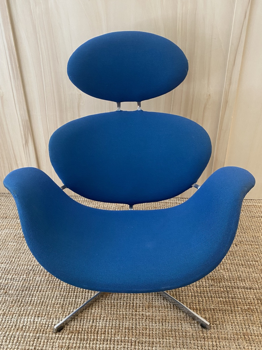 Fauteuil F551 "Big Tulip", P. Paulin pour Artifort-photo-3