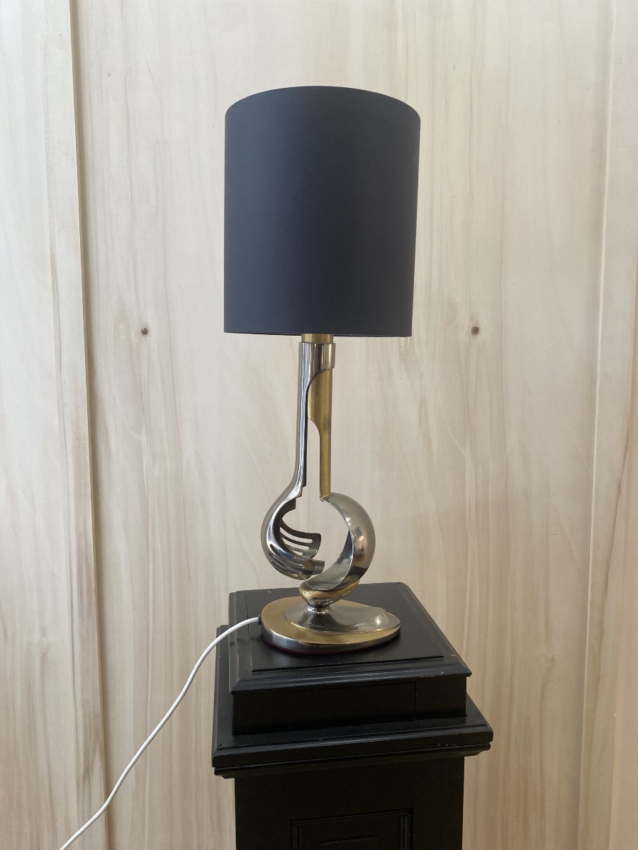 Lampe Sculpture Italie 1960-photo-2
