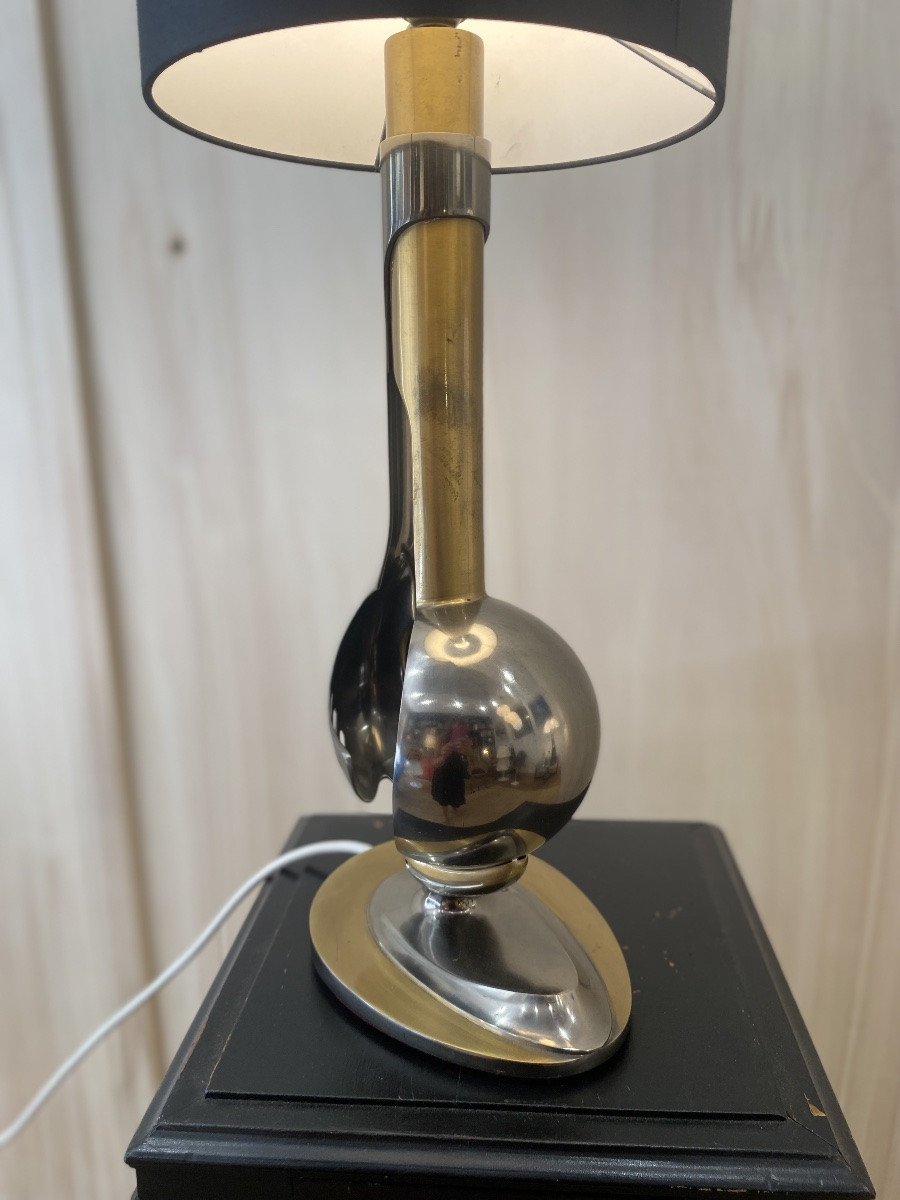 Lampe Sculpture Italie 1960-photo-3