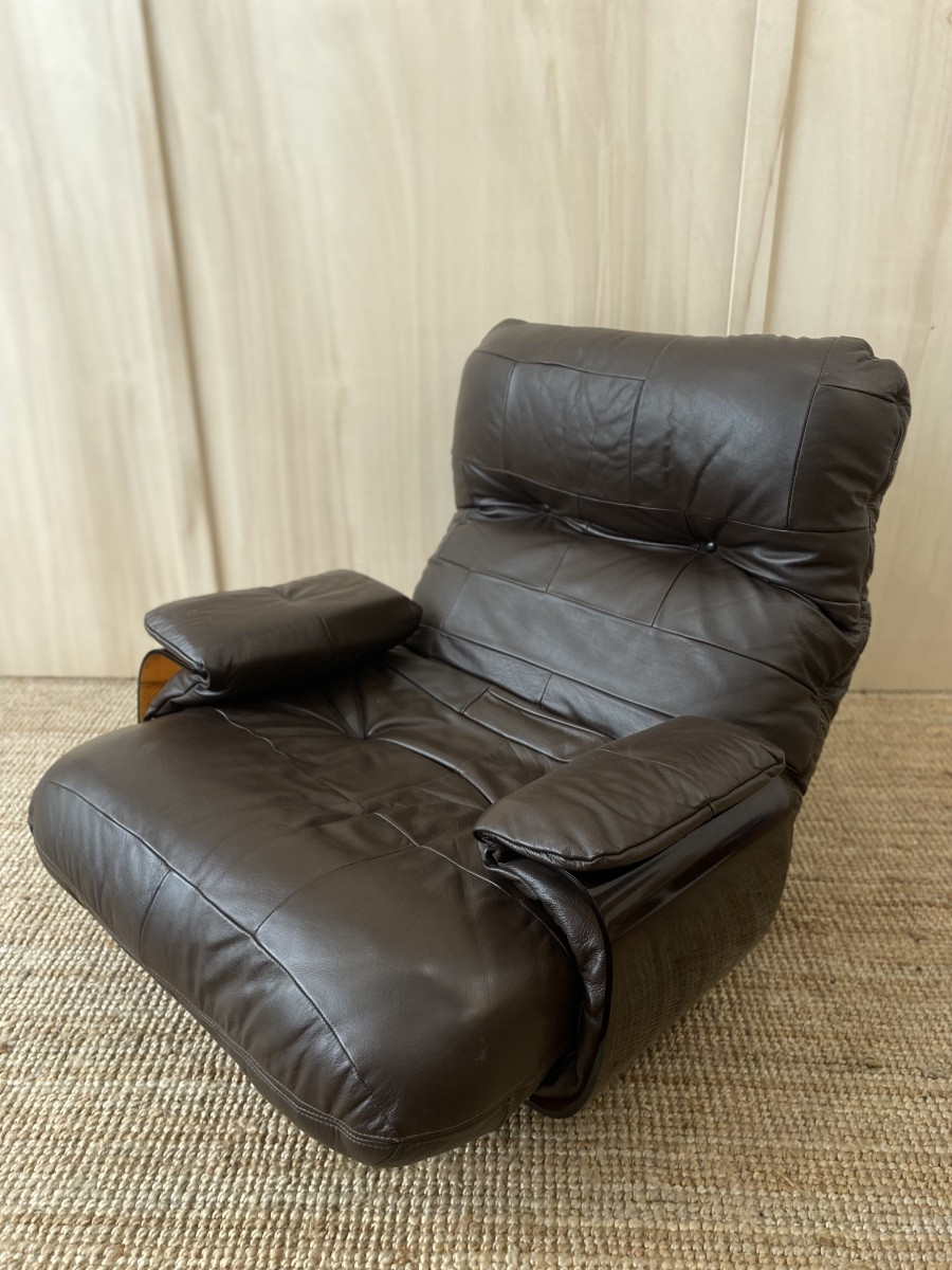 Marsala Armchair By Michel Ducaroy For Ligne Roset-photo-4