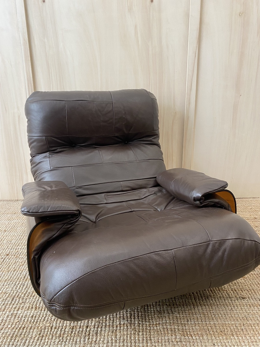 Marsala Armchair By Michel Ducaroy For Ligne Roset-photo-5