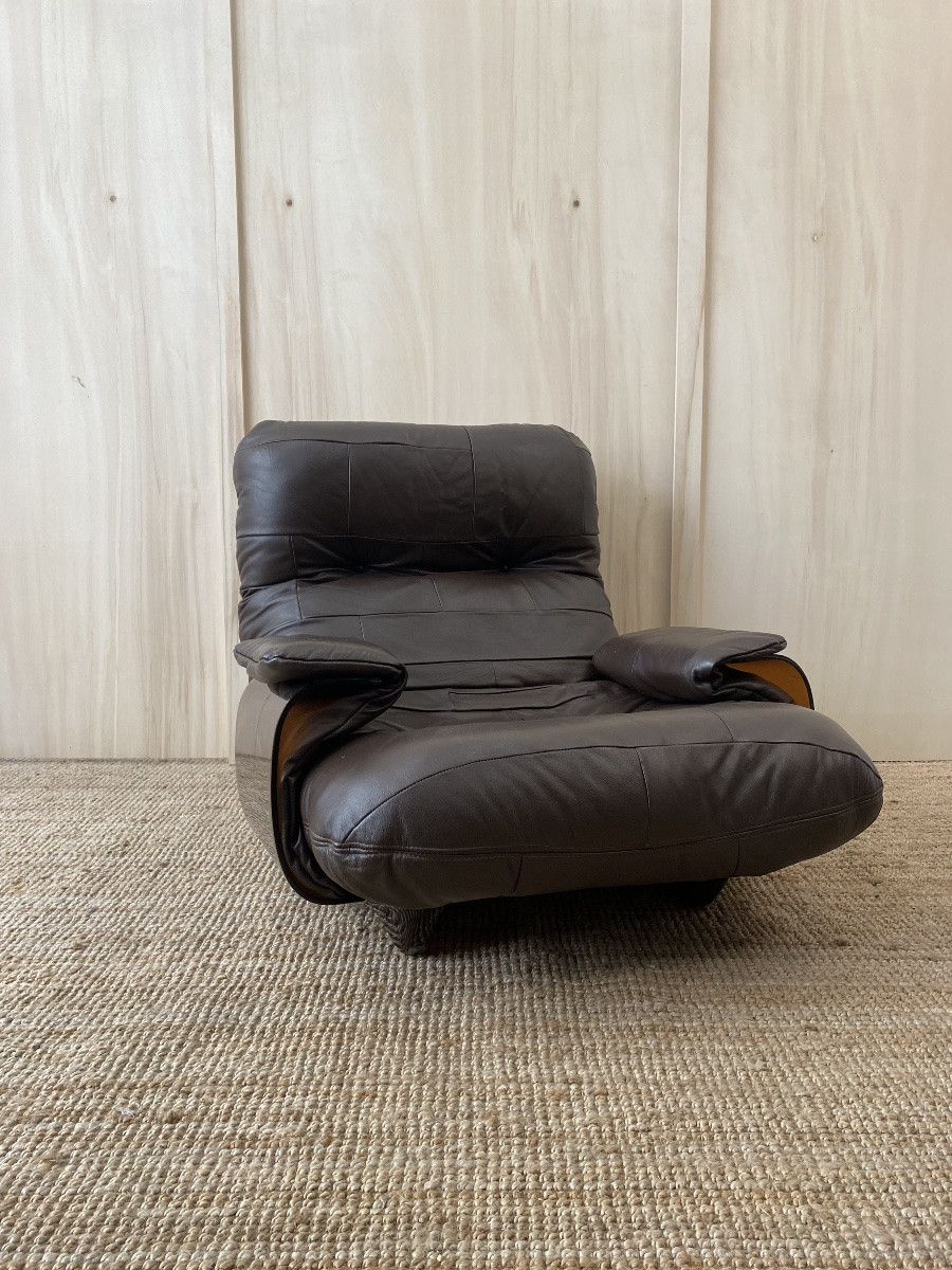 Marsala Armchair By Michel Ducaroy For Ligne Roset-photo-8